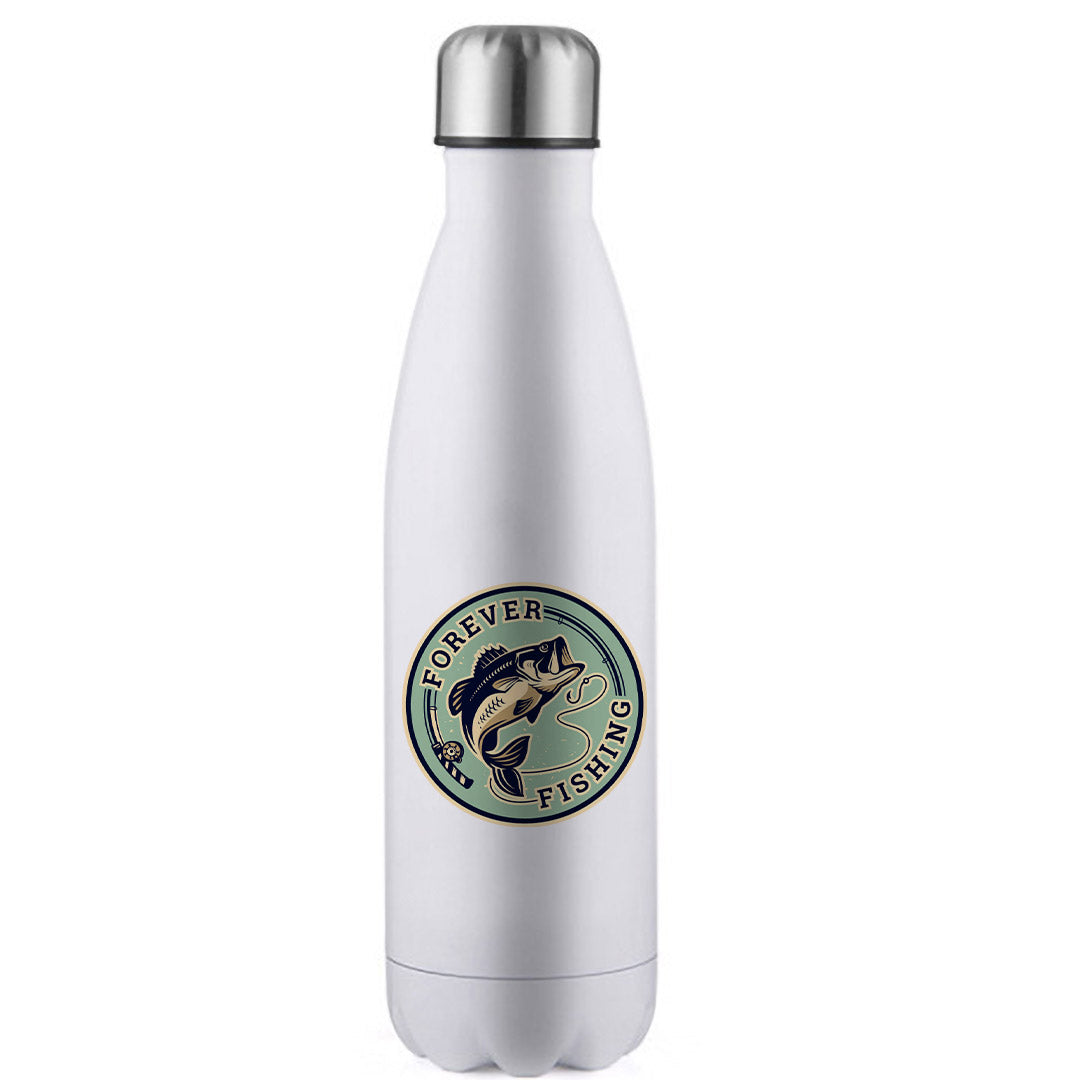 Forever Fishing' Stainless Steel Water Bottle